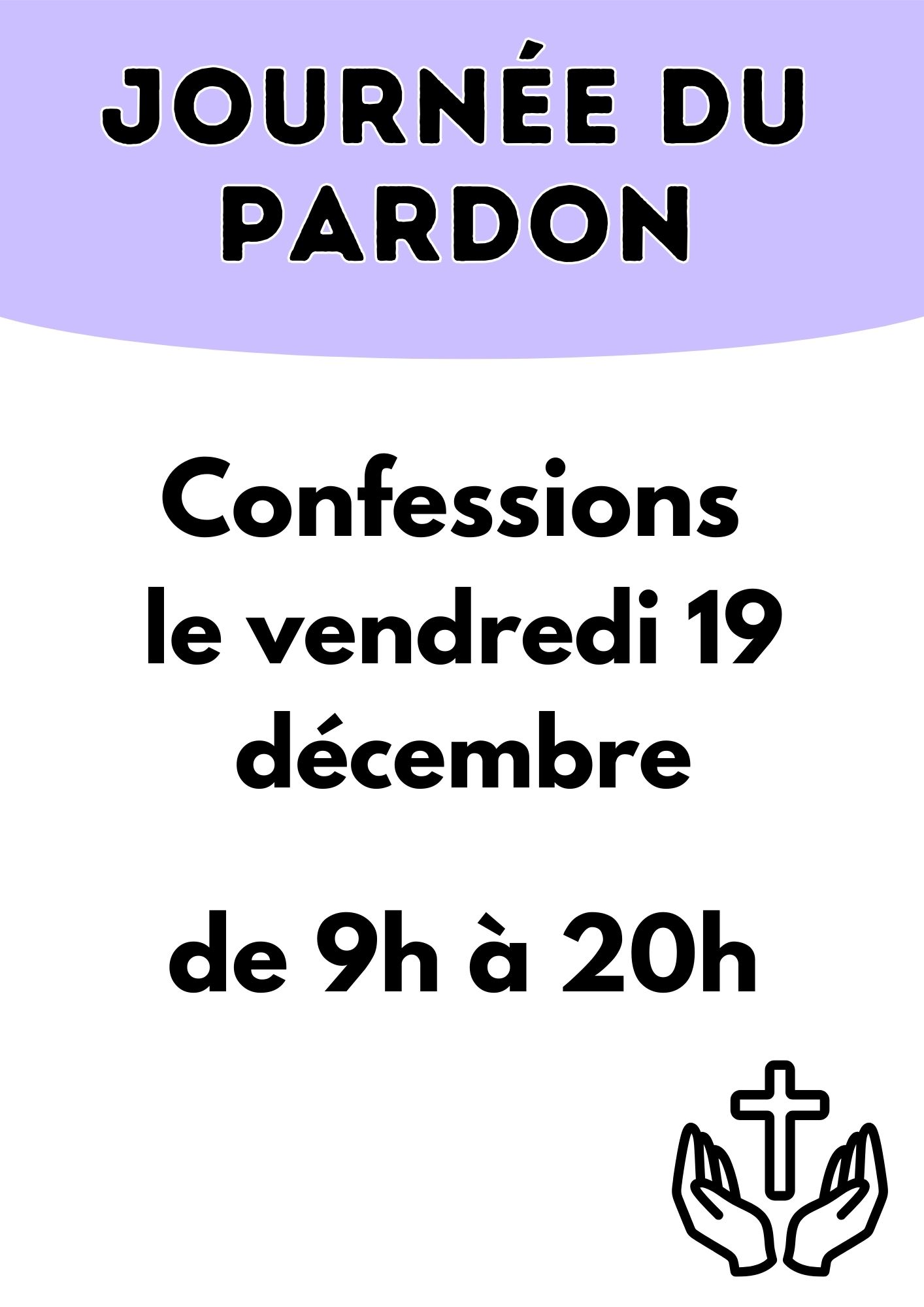 2025 – 12 – Journée du pardon